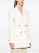 Parosh Crew Cotton Blend Blazer Chaqueta