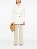 Parosh Crew Cotton Blend Blazer Chaqueta
