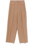 Semicouture Adesia Wool Blend Trousers