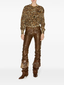 Isabel Marant Shad Leopard 프린트 스웨트 셔츠