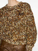 Isabel Marant Shad Leopard 프린트 스웨트 셔츠