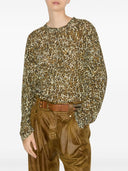 Isabel Marant Zakane Leopard Print T Shirt