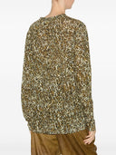 Isabel Marant Zakane Leopard Print T Shirt