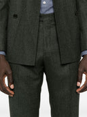 Boglioli Wool Pied De Poule Suit