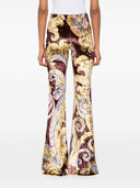 Pantalon à jambe évasée imprimée Etro