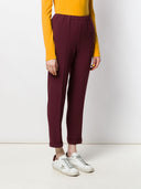 Alberto Biani Elasticated Waist Straight Leg Trousers