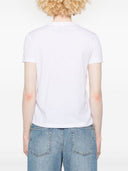 Ermanno Firenze Embroidered Cotton T Shirt