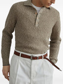 Brunello Cucinelli Cashmere et Polo en tricot en laine