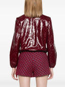 Kurtka przycięta na skórę Gucci