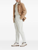 Brunello Cucinelli Suede Shearling Field Jacket