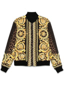 Versace Barocco Print Bomber Jacket