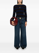 Beyou Cashmere Striped Sweater