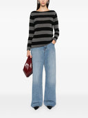 Beyou Cashmere Striped Sweater