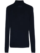 Majestic Wool And Silk Blend High Neck Sweater
