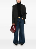 Majestic Wool And Silk Blend High Neck Sweater