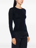 Majestic Wool And Silk Blend Crewneck Sweater
