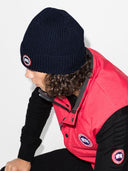 Canada Goose Logo Wool Beanie