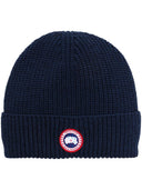 Canada Goose Logo Wool Beanie