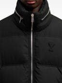 Ami Paris Ami De Coeur Nylon Down Jacket