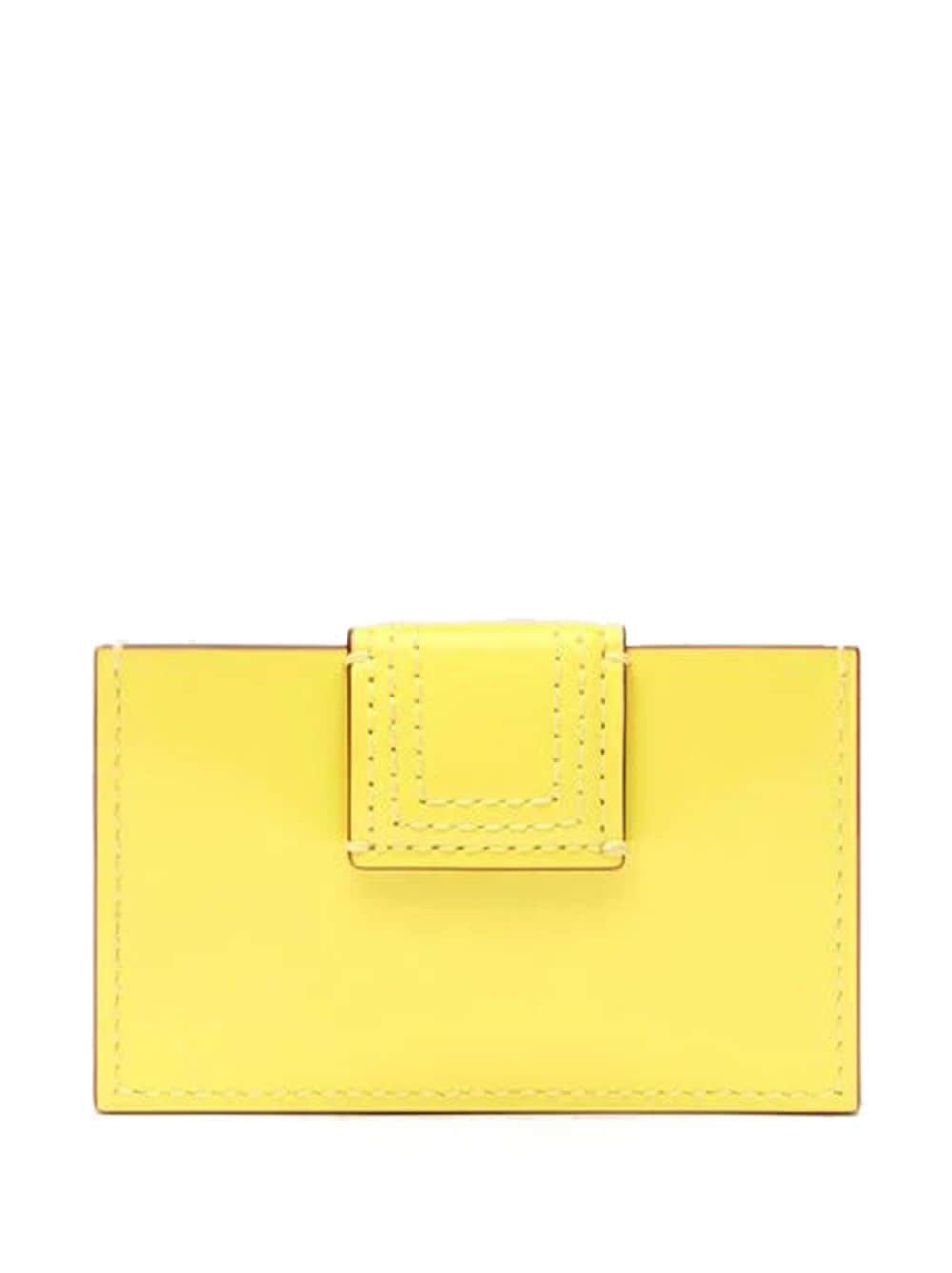 Jacquemus læder le porte carte bambino
