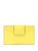 Jacquemus læder le porte carte bambino