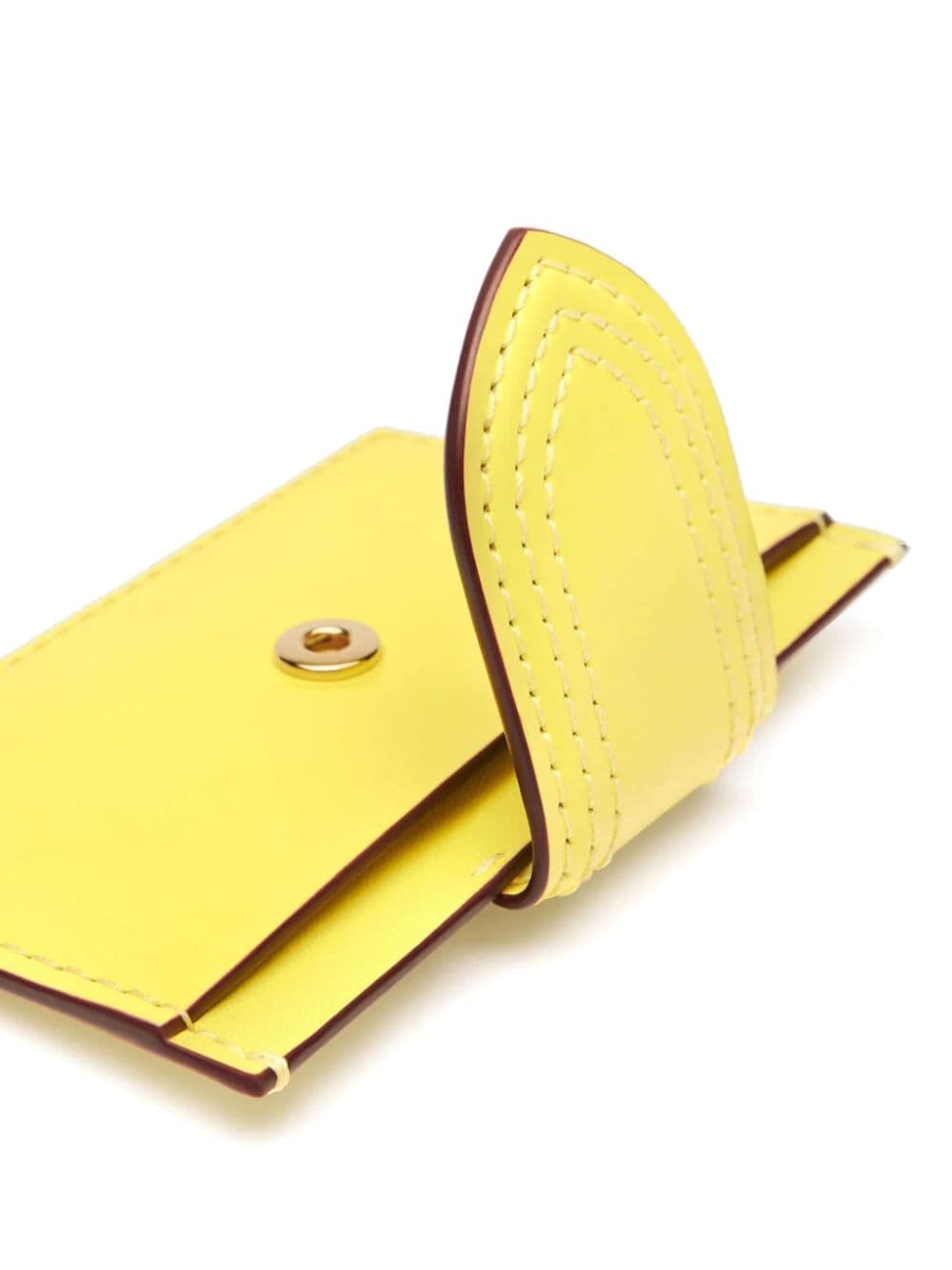 Jacquemus læder le porte carte bambino