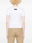 Maglietta di cotone marine Serre Moon