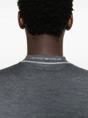 Emporio Armani Logo Wool Sweater