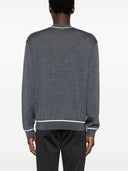 Emporio armani ull crewneck tröja