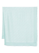 Fendi Ff Wool And Silk Blend Scarf