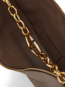 Valentino Garavani V Logo Moon Medium Leather Shoulder Bag