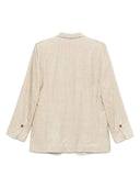 Alysi Velvet Single Breasted Jacket