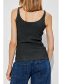 Off White Logo Cotton Tank Top
