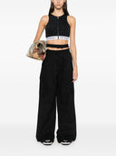 Off White Logo Sleeveless Top