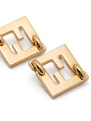 Fendi Ff Link Earrings