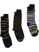 Paul Smith 3 Pack Striped Socks