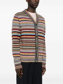 Paul Smith Signature Stripe Wool Blend Cardigan