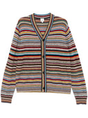 Paul Smith Signature Stripe Wool Blend Cardigan