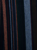 Paul Smith Multi Colour Stripe Wool Scarf