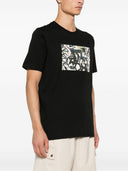 Paul Smith B&Amp;W Bike Cotton T Shirt