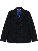 Abrigo de doble pecho de lana de Paul Smith
