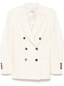 Chaqueta de doble pecho de lana de Alberto Biani