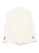 Chaqueta de doble pecho de lana de Alberto Biani