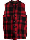 Chaleco de lana filson checked