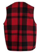 Chaleco de lana filson checked