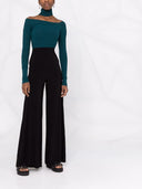 Norma Kamali Flared Leg Trousers