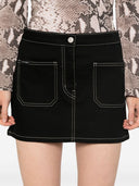 Courreges Pre denim Mini falda