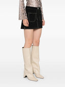 Courreges Pre denim Mini falda