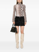 Courreges Pre denim Mini falda