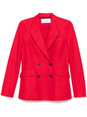 Harris Wharf London Wool Blazer de doble pecho